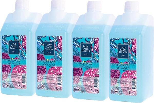 Eyüp Sabri Tuncer Okyanus Kolonyası Yedek Şişe 1 lt x 4 Adet - Image 1