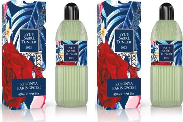 Eyüp Sabri Tuncer Paris Gecesi Kolonyası Silindir Pet Şişe 400 Ml x 2 Adet - Image 1