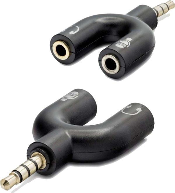 Hadron Hn4612 Mikrofon Kulaklık Ayırıcı Adaptör - Image 1
