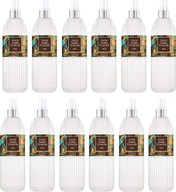 Eyüp Sabri Tuncer Tütün Kolonyası Silindir Pet Şişe Sprey 150 ml x 12 Adet - Image 1