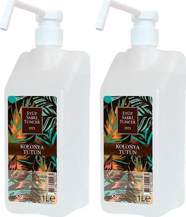 Eyüp Sabri Tuncer Tütün Kolonyası Sprey Başlıklı 1 lt x 2 - Image 1