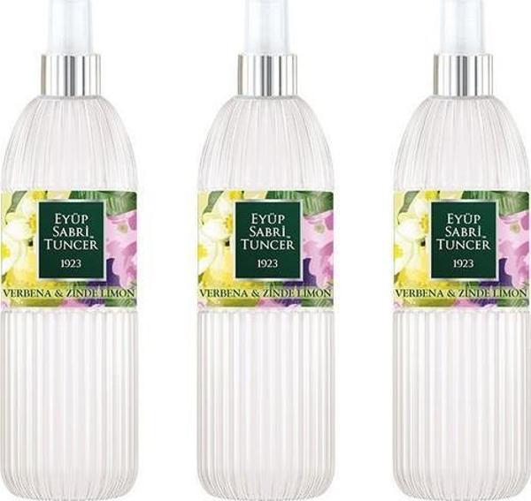 Eyüp Sabri Tuncer Verbena & Zinde Limon Kolonyası 150 ml x 3 - Image 1