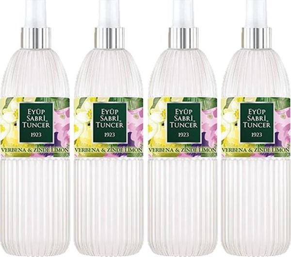 Eyüp Sabri Tuncer Verbena & Zinde Limon Kolonyası 150 ml x 4 Adet - Image 1