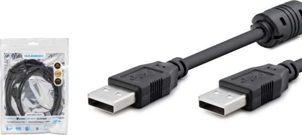 Hadron Hn4346B Kablo Usb To Usb 3Mt Siyah - Image 1