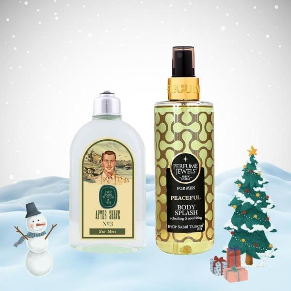Eyüp Sabri Tuncer Yılbaşı Paketi Erkek Body Splash Combative 250 ml ve Tıraş Kolonyası No:3 - Image 1