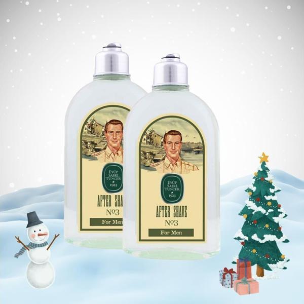 Eyüp Sabri Tuncer Yılbaşı Paketi Tıraş Kolonyası No:3 x 2 - Image 1