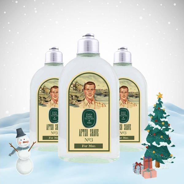 Eyüp Sabri Tuncer Yılbaşı Paketi Tıraş Kolonyası No:3 x 3 - Image 1