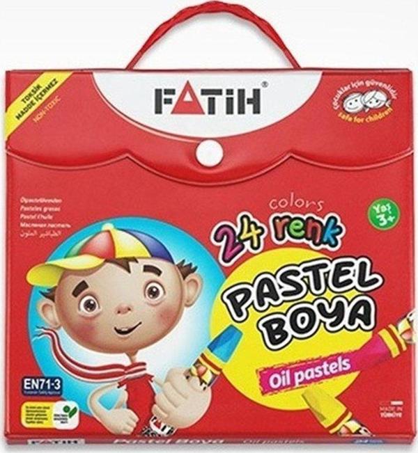 Fatih Pastel Boya Çantalı 24 Renk 50370 - Image 1