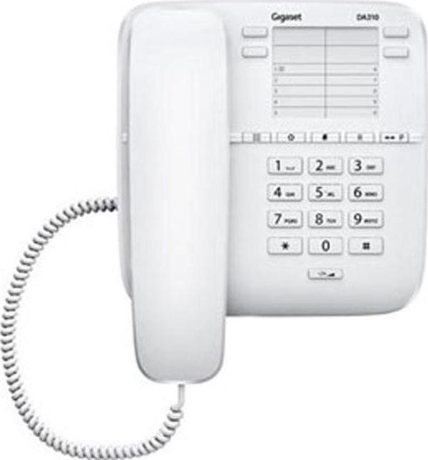 Gigaset Da310 Beyaz Masa Üstü Telefon - Image 1
