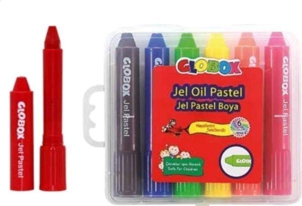 Globox Pastel Boya Jel 6 Lı 1528 - Image 1