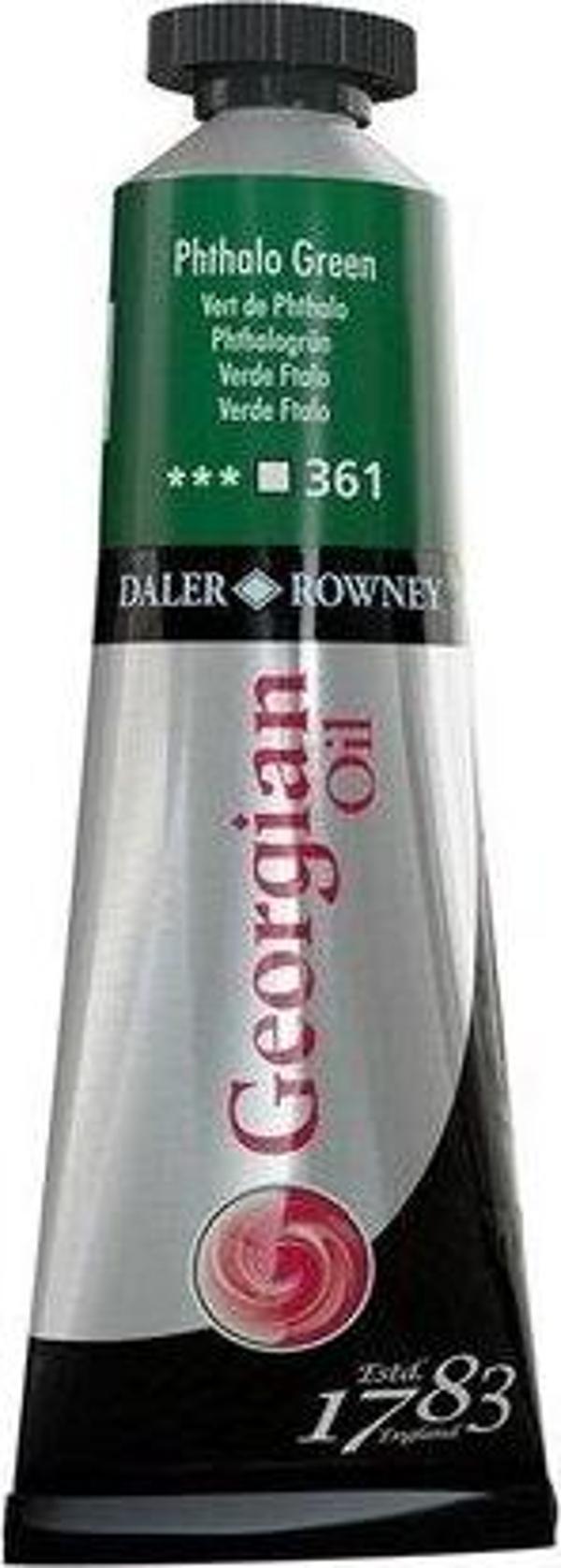 Daler Rowney Georgian Yağlı Boya Goc 38 ml Phthalo Green 111014361 - Image 1