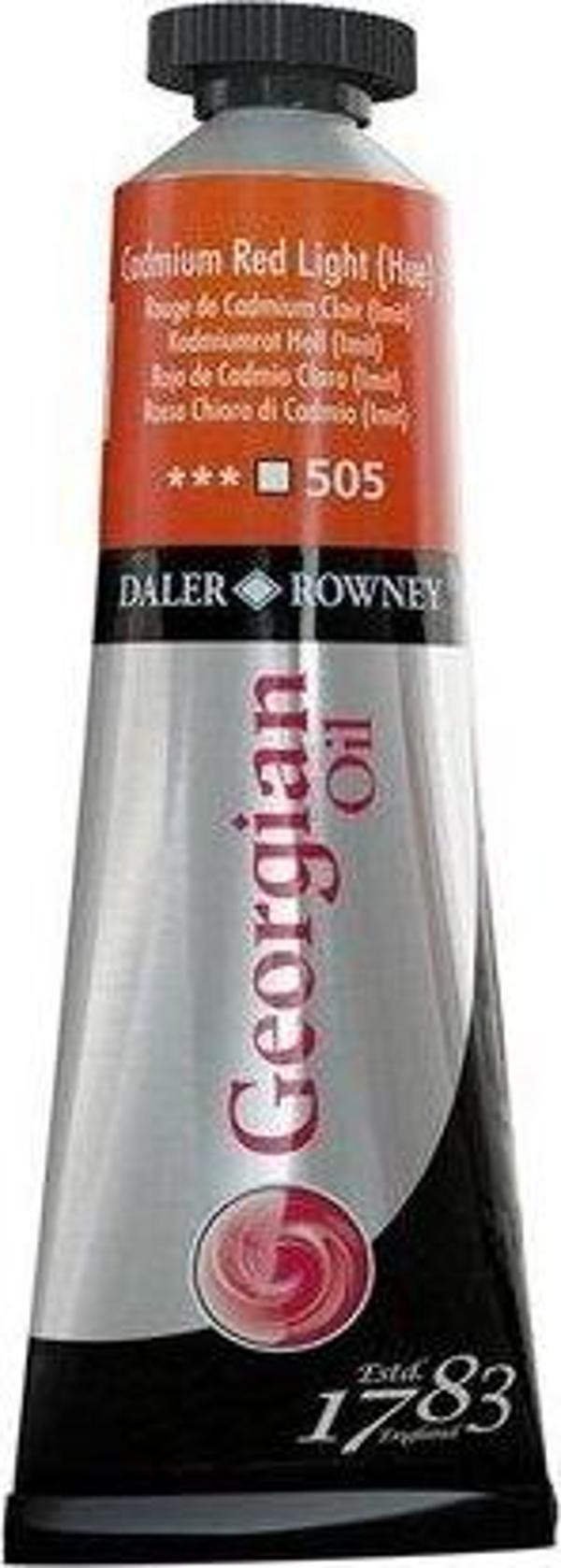 Daler Rowney Georgian Yağlı Boya Goc 38 ml Cadmıum Red Lıght Hue 111014505 - Image 1