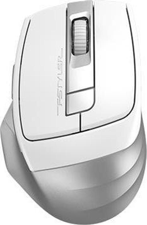 A4Tech Fb35C Beyaz Bluetooth+2.4G Nano Optik 2400Dpi Şarjlı Mouse - Image 1