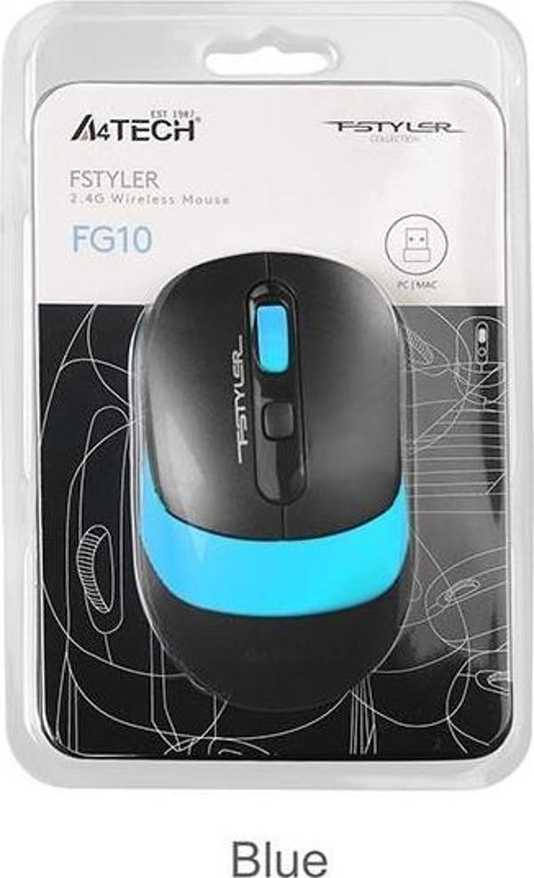 A4Tech Fg10 Mavi Nano Kablosuz Optik 2000 Dpı Mouse - Image 1