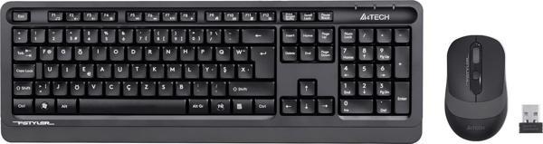 A4Tech Fg1010F 2.4G Gri F Klavye Fn- mm Klv+Optik Mouse Set - Image 1