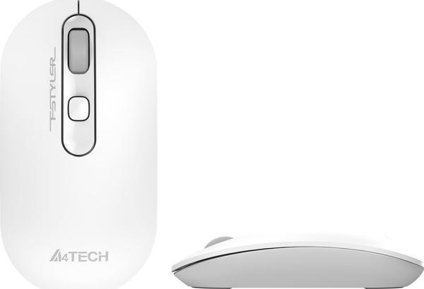 A4Tech Fg20 Beyaz Nano Kablosuz Optik 2000 Dpi Mouse - Image 1