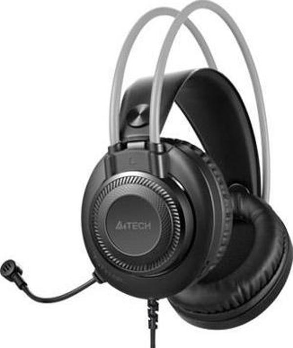 A4Tech FH-200U Kablolu Gri Usb Mikrofonlu Kulaklık - Image 1