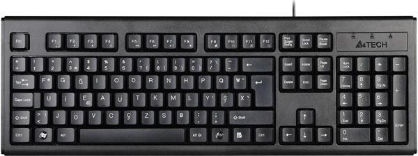 A4Tech Km-720 Siyah F Tr Usb Kablolu Fn Multimedya Klavye - Image 1