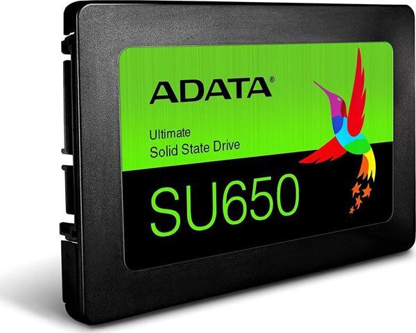 Adata 240GB 2.5" SU650 520-450MB-s ASU650SS-240GT-R Ssd Harddisk - Image 1