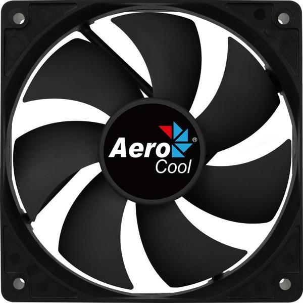 Aerocool AE-CFFR120PBK Force 12cm PWM 4Pin Siyah Sessiz Fan - Image 1
