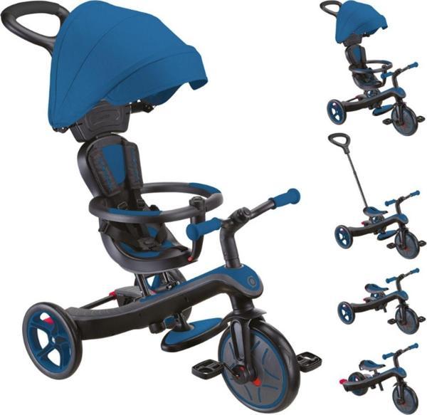 Globber Explorer 4İn1 Trike Bisiklet - Kraliyet Mavisi - Image 1