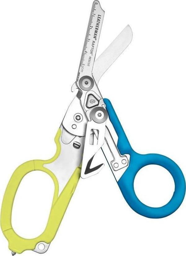 LEATHERMAN RAPTOR BLUE/YELLOW MAKAS  - Image 1
