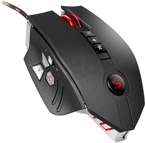 Bloody ZL5A Siyah Core3 Aktif Lazer 8200 Cpı Metal Mouse - Image 1