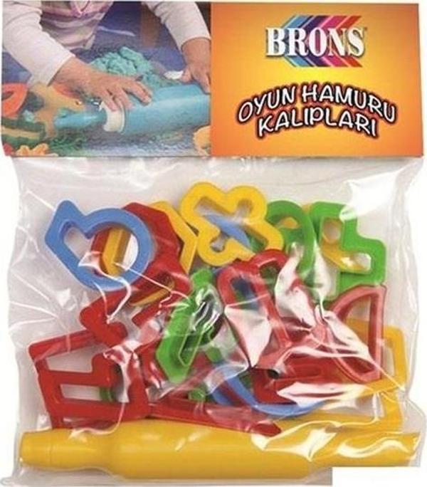 Brons Oyun Hamuru Matematik Kalıp Seti Br-472 - Image 1