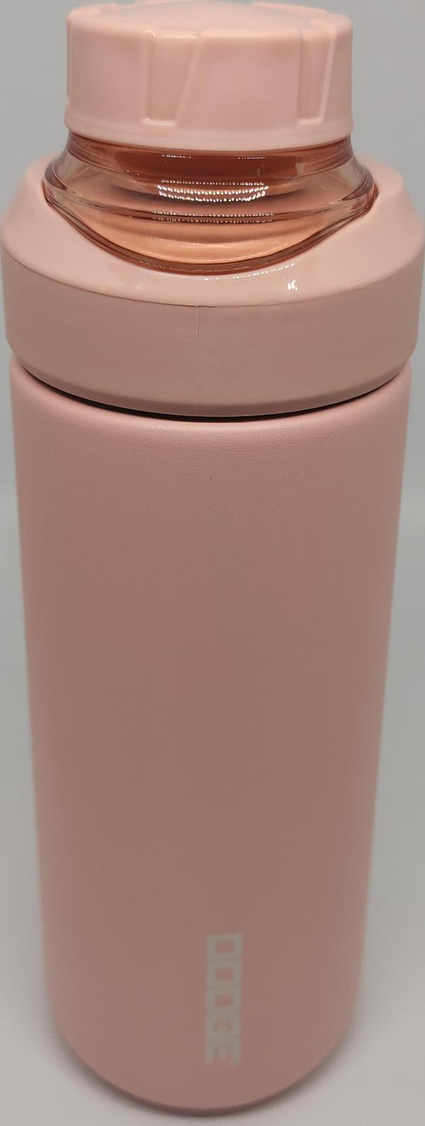 Shotay Dodge Fit 520ML Çelik Termos Soft Pembe Taşıma Askılı - Image 1