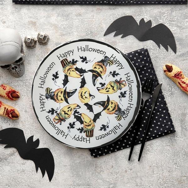 Keraart Halloween Happy 2 Servis Tabağı 26 Cm 19946 - Image 1