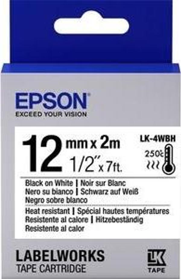 Epson LK-5SBE Mat Siyah Üzeri Silver 18mm 9Metre Etiket - Image 1