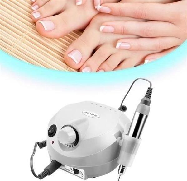 65 Watt Profesyonel Ev Tipi Pratik Manikür Pedikür Tırnak Bakım Seti - Image 1