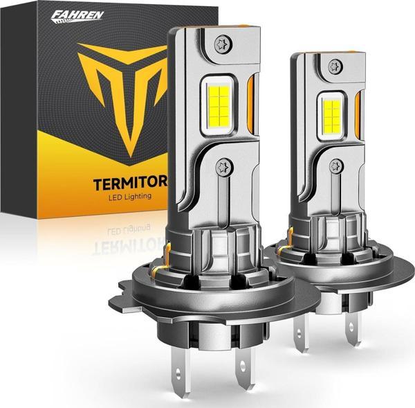 Fahren H7 New Termitör 120W 30000 Lümen 6500K 1:1 Halojen Boy LED Ampül - Image 1