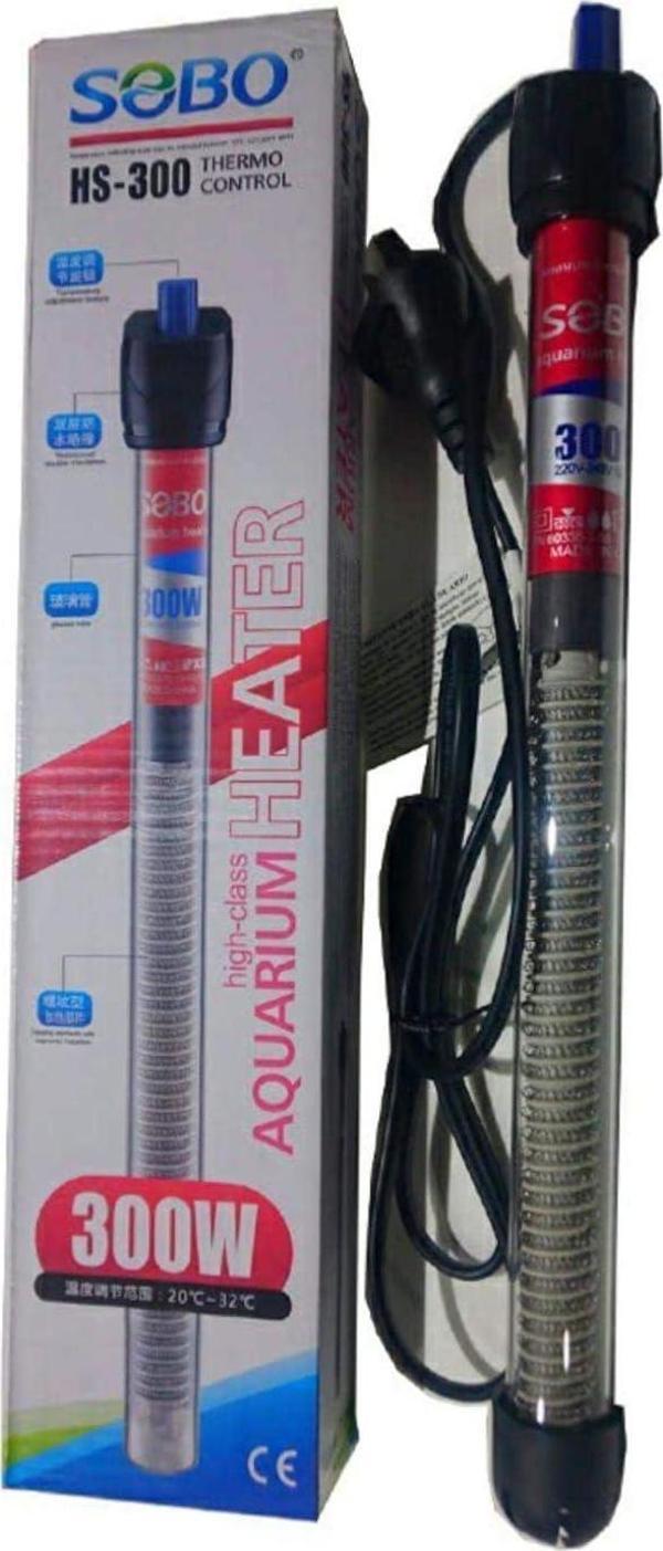 Sobo HS-300 Akvaryum Cam Isıtıcı 300W - Image 1