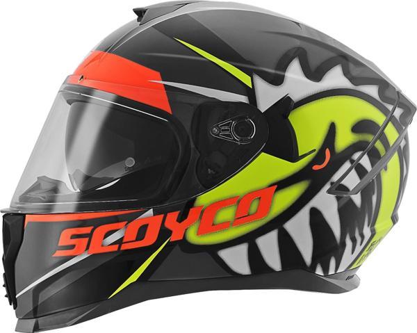 SCOYCO FF-869 SHARK FULL FACE KASK - Image 1