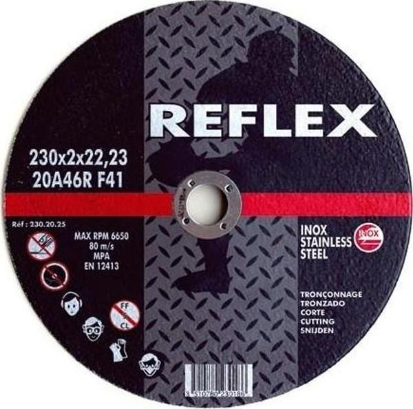 REFLEX FLEX TAŞI İNOX KESİCİ 115X1,0X22,2 MM A46 T FLEKS TAŞI 10 ADET - Image 1