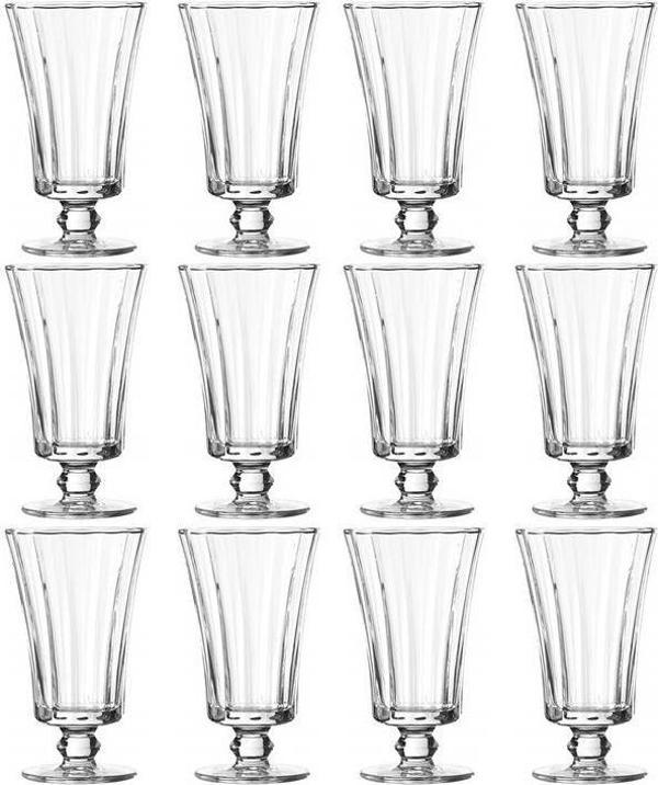 Paşabahçe 440186 diamond ayaklı kahve yanı su bardağı 12 li - Image 1
