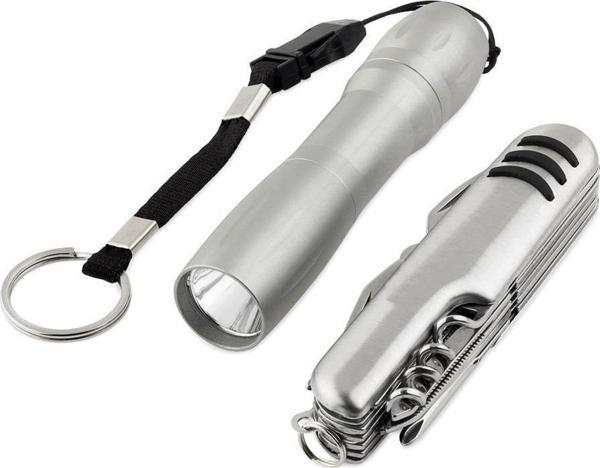 Geseus hediyelik lüx multi Çakı ve fener seti kamp ve dağcı seti GA-1704 - Image 1
