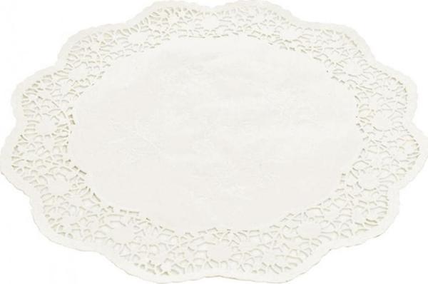 Dolphin Kağıt Kase Altlığı Yuvarlak Dantel 18 CM (100 Adet) - Image 1