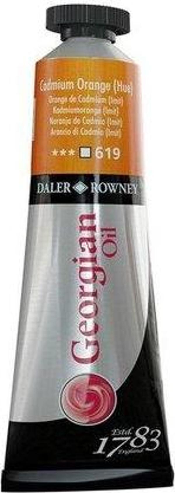 Daler Rowney Georgian Yağlı Boya Goc 38 ml Cad Orange (Hue) 111014619 - Image 1