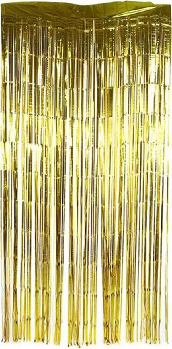 Kapı Perdesi Metalize (Kapı Banner) 100X200 CM  Altın - Image 1