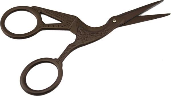 Kuğu Metal  Makas Sade Süslenmemiş Söz Nişan Makası - Image 1