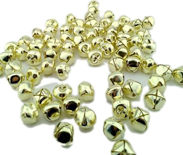 Metal Çıngırak Zil (50 Adet)  Altın - Image 1