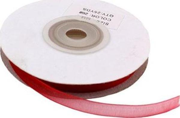 Organze Kurdele 3 MM (45 Metre)  Kırmızı - Image 1