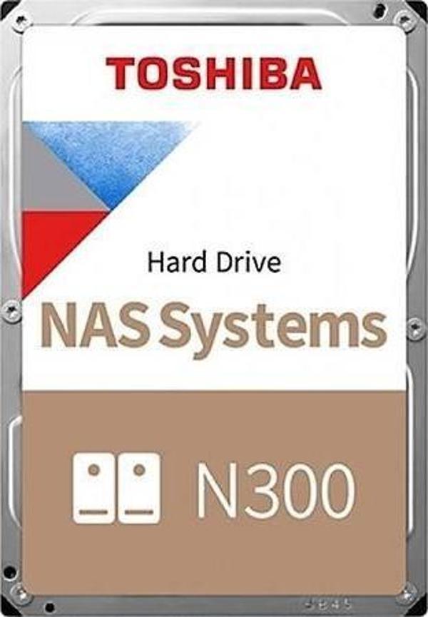 Toshiba 8TB N300 3.5 7200RPM 256MB Sata 3 HDWG480UZSVA Harddisk - Image 1