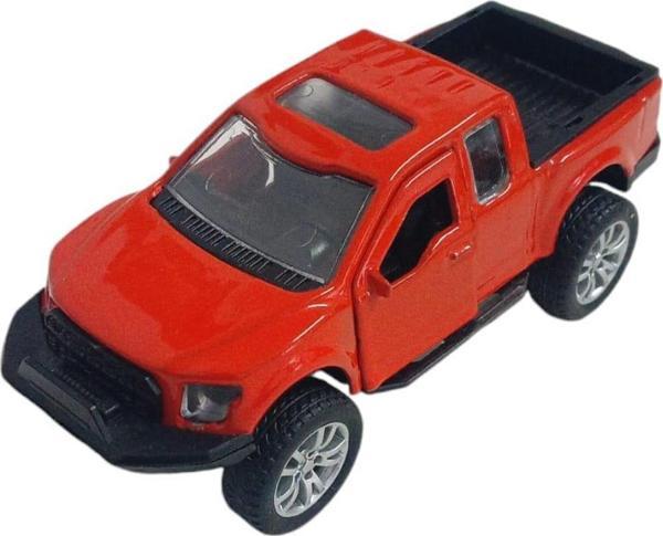 Çek Bırak Metal Arazi Aracı 13 cm - Kırmızı - Image 1