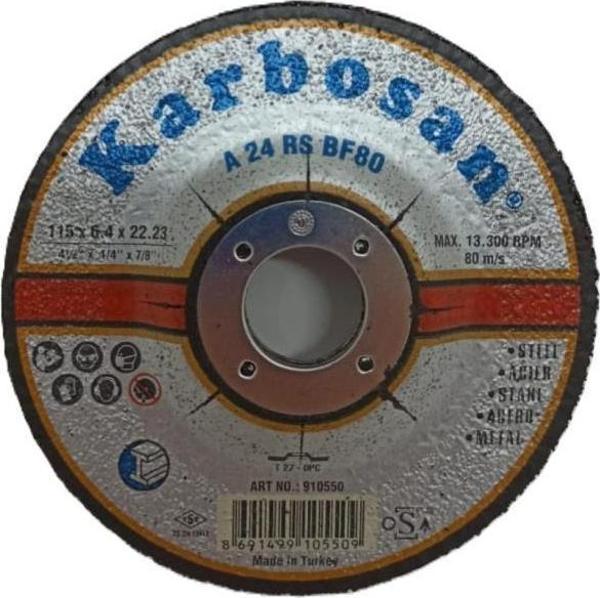 Karbosan Nk Çapak Alma 115X6.4X22 910550 - Image 1