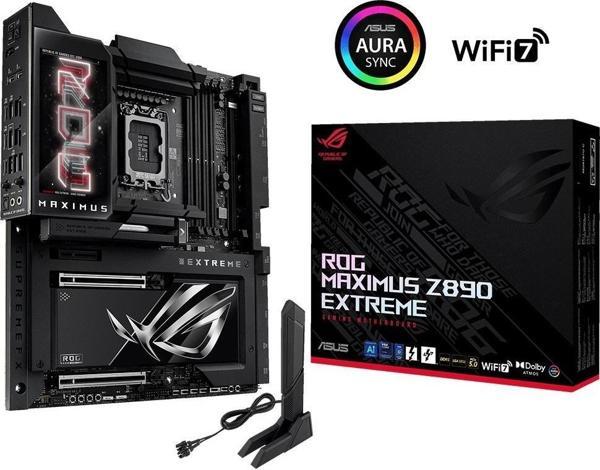 ASUS ROG MAXIMUS Z890 APEX Intel Z890 LGA1851 DDR5 9000 HDMI 2xUSB4 6x M2 USB3.2 WiFi 7 + BT AURA RGB 5Gbit LAN ATX - Image 1