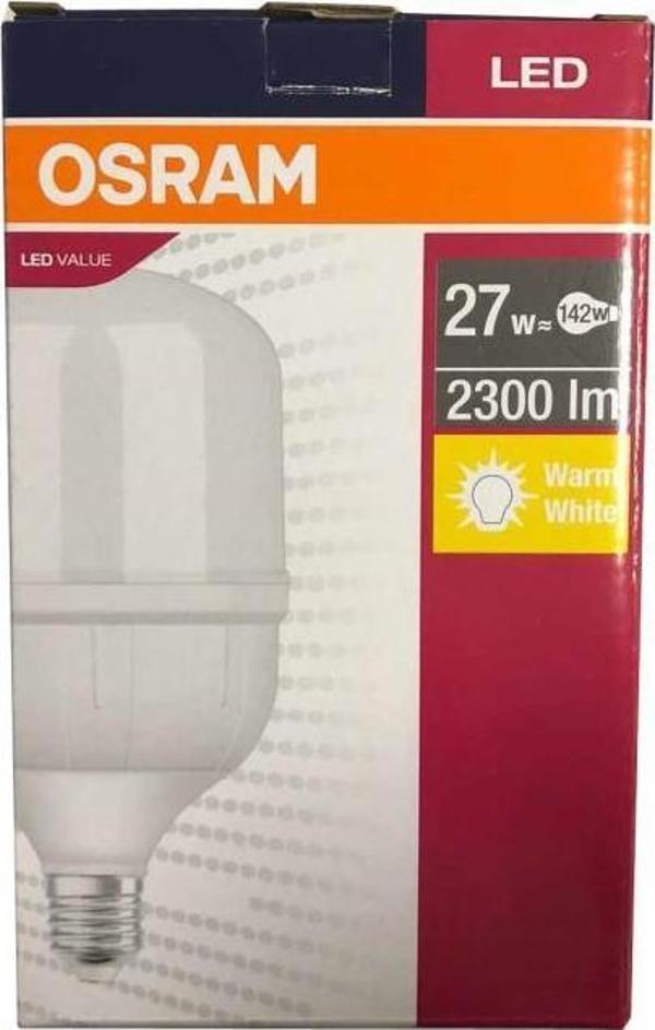Osram Clt 27W (142W) Led Torch Büyük Led Ampul Sarı 3000K  - 15,9 cm Pazar Esnaf Lambası - Image 1