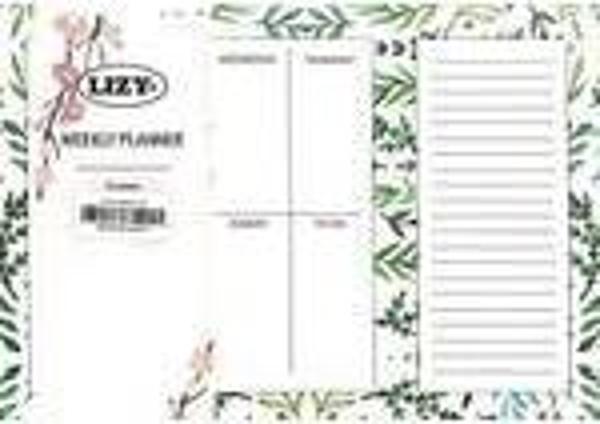 LİZY HAFTALIK PLANLAYICI+2 MIKNATIS A4 EBAT - Image 1